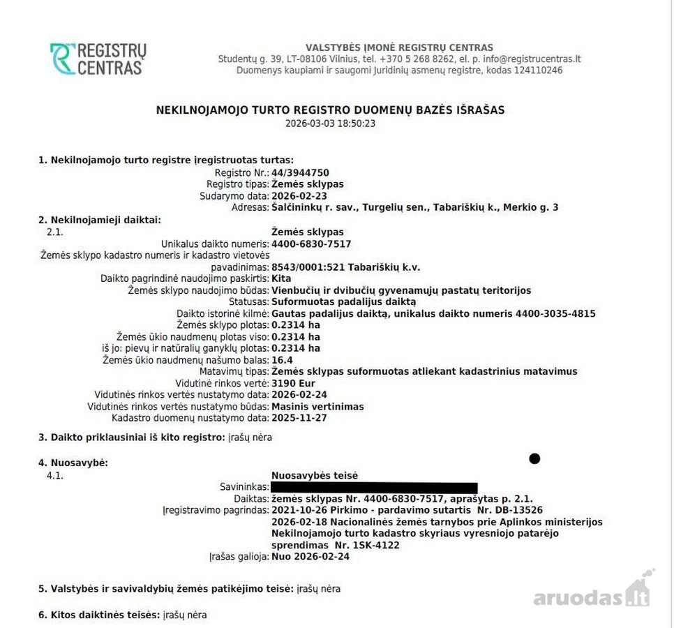 Parduodamas namų valdos sklypas prie Merkio upės. - nuotraukos Nr. 16
