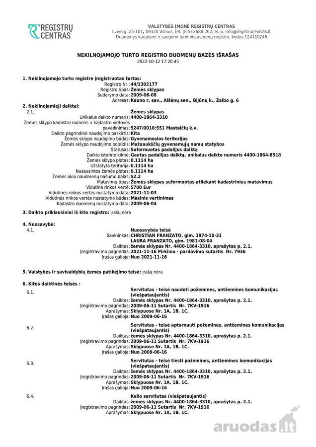 Parduodame 11,14 aro sklypą. - nuotraukos Nr. 2