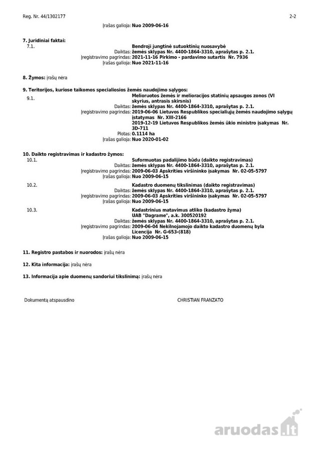 Parduodame 11,14 aro sklypą. - nuotraukos Nr. 3