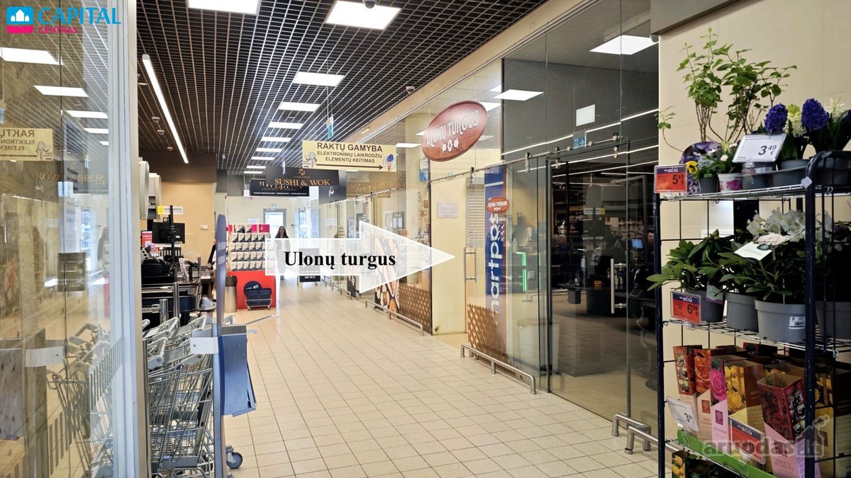 Komercinės Patalpos Su Dideliu Srautu Prie