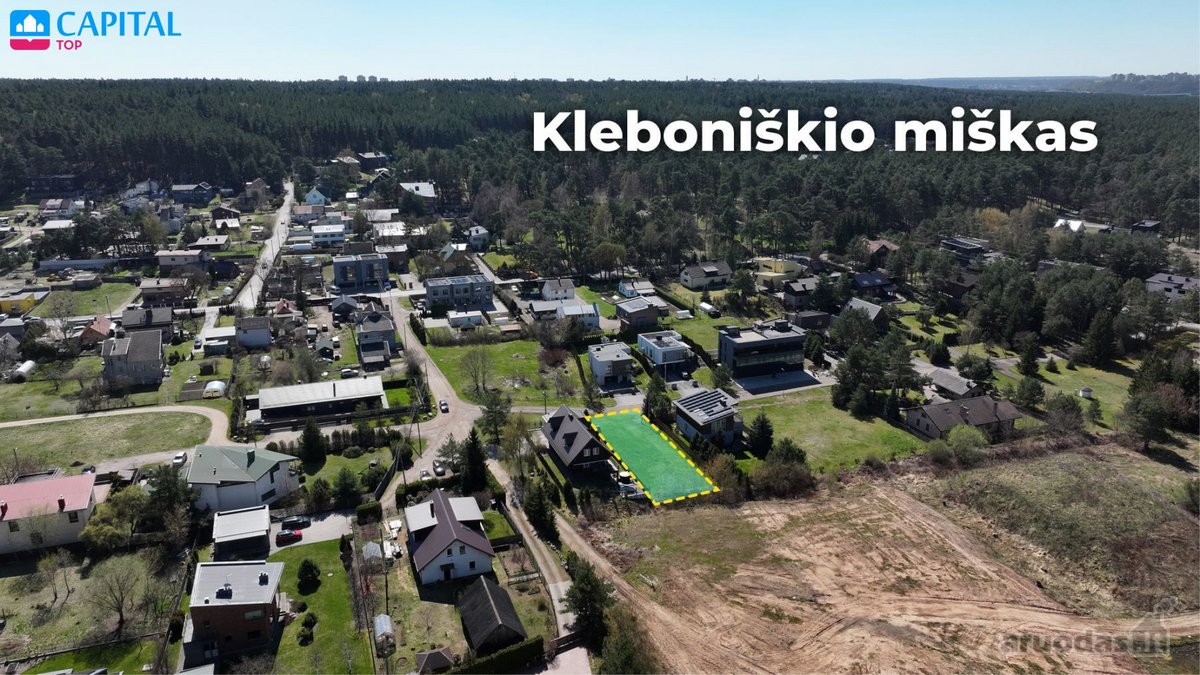 Parduodamas 6 Arų Namų Valdos Sklypas - nuotraukos Nr. 4