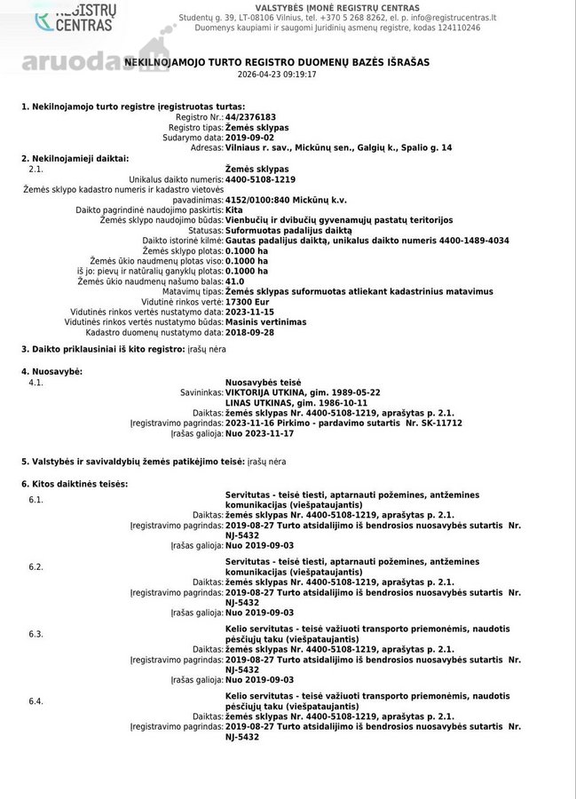 Parduodamas sklypas jaukioje vietoje, - nuotraukos Nr. 5