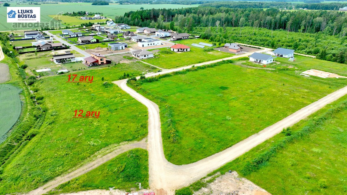 12 ir 17 arų sklypai Laukų g. prie miško, - nuotraukos Nr. 6