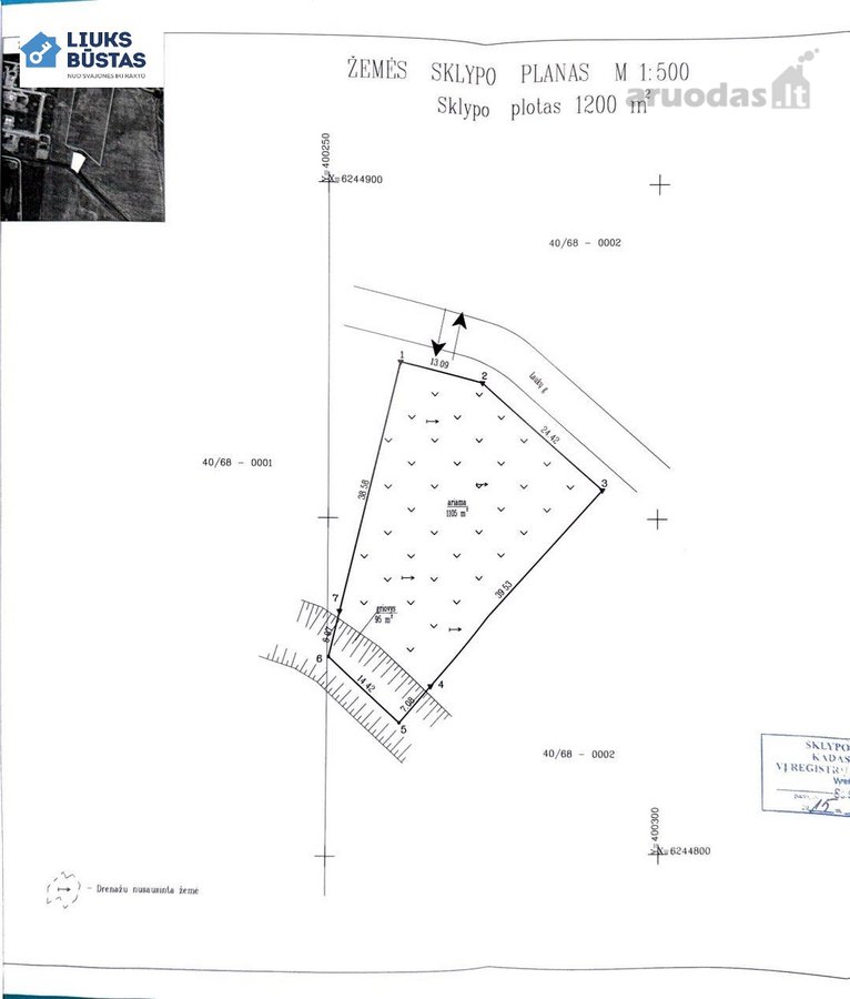 12 ir 17 arų sklypai Laukų g. prie miško, - nuotraukos Nr. 24