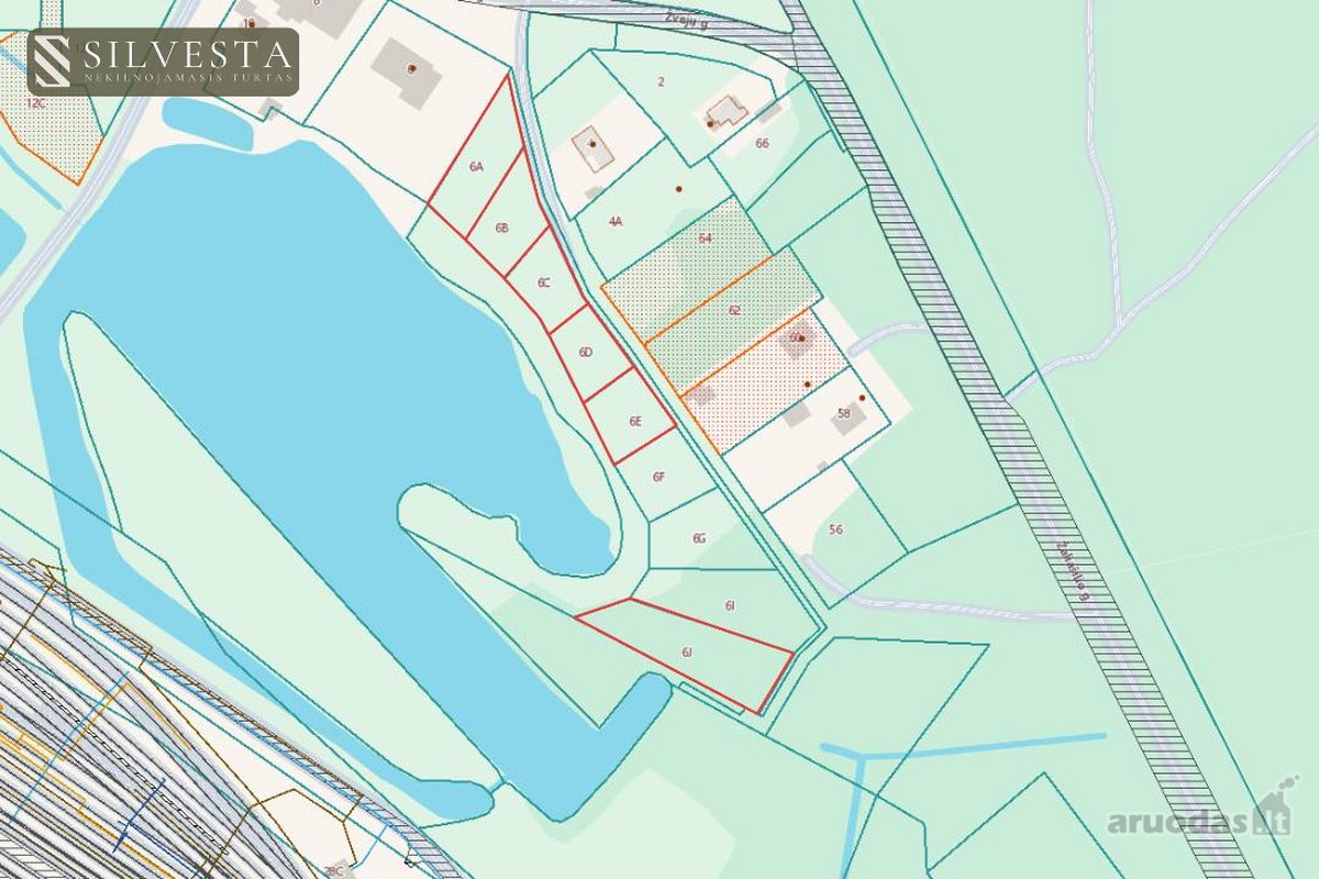 Vilniaus r. Kalvelių k. parduodami 6 sklypai - nuotraukos Nr. 13