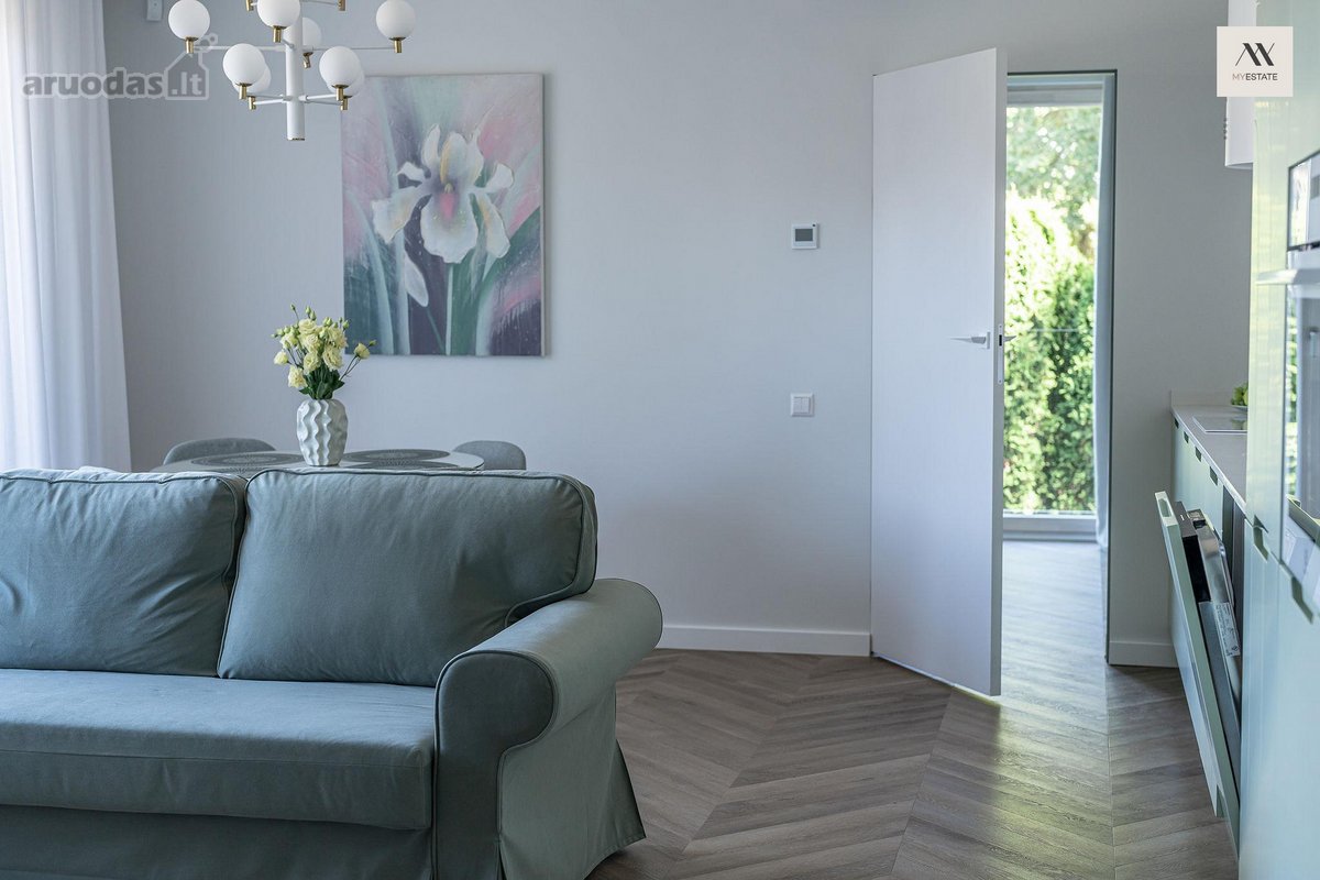 Modernus 2 Kambarių Butas Vanagupėje – Ramybė