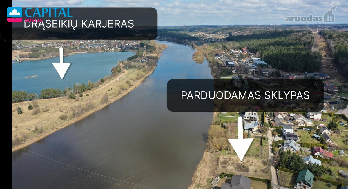 Parduodamas Išskirtinis Sklypas Prie Neries - nuotraukos Nr. 3