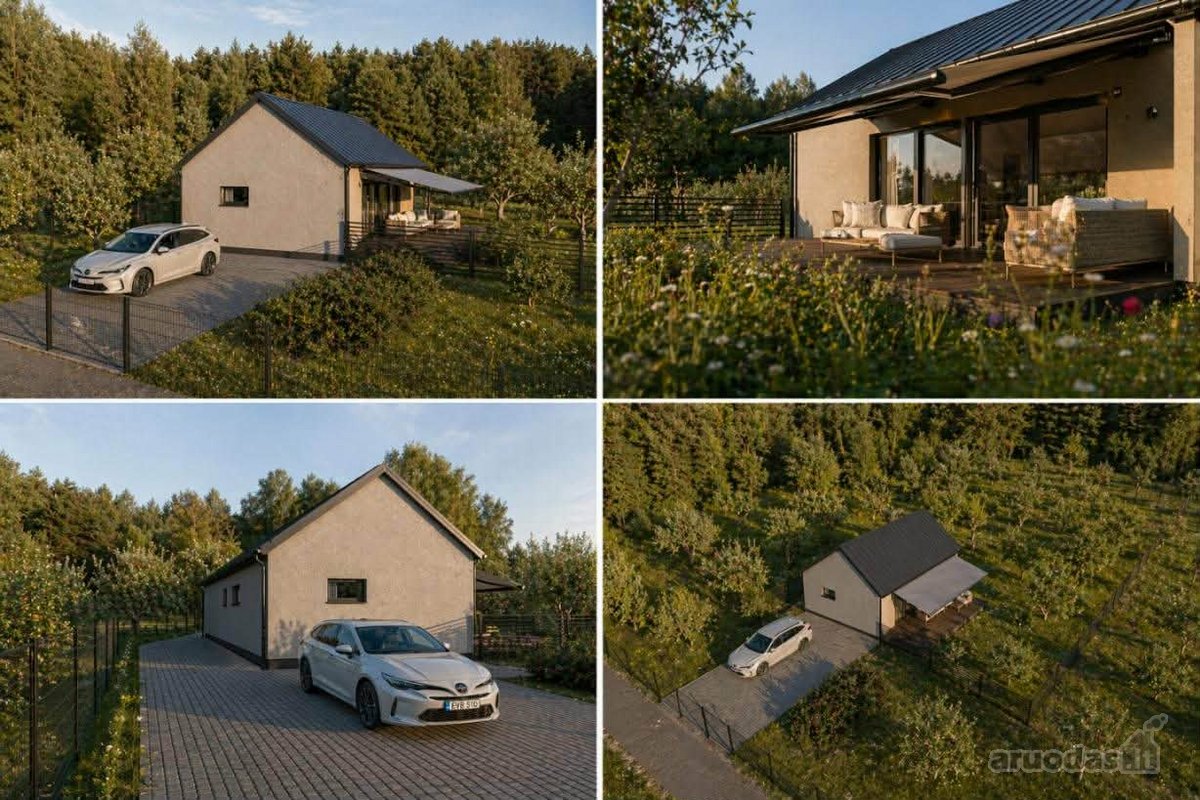 Modernus Namas Salininkuose – rezervacija jau