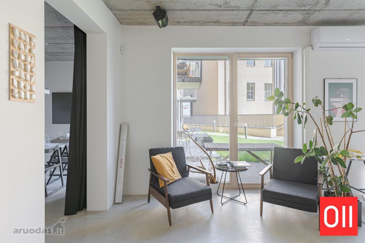 Erdvus 85 m² butas su 12 m² terasa, šiuo metu - nuotraukos Nr. 5