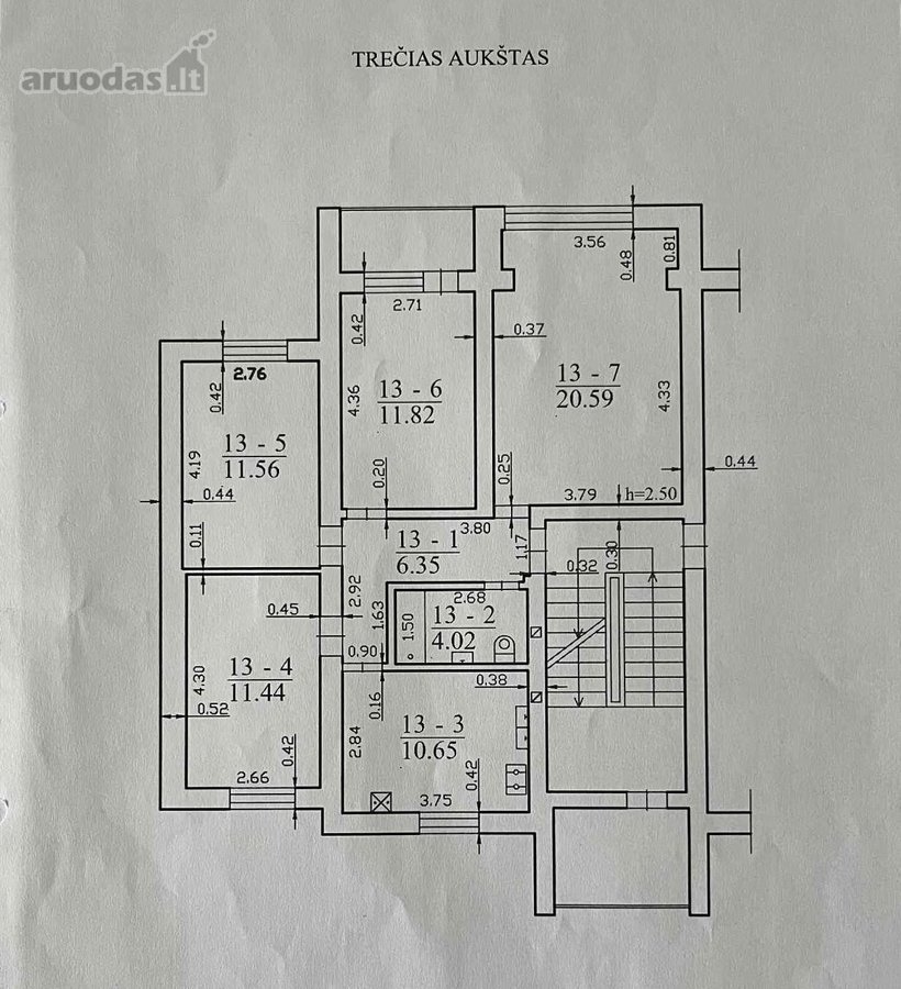 4 kamb. butas prie miško Ukmergėje – rami - nuotraukos Nr. 10