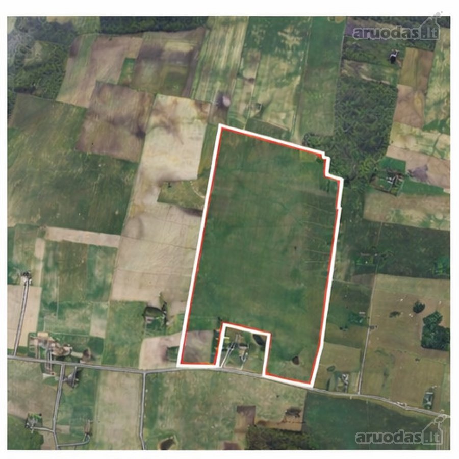 Parduodamas 21,57 ha žemės ūkio paskirties