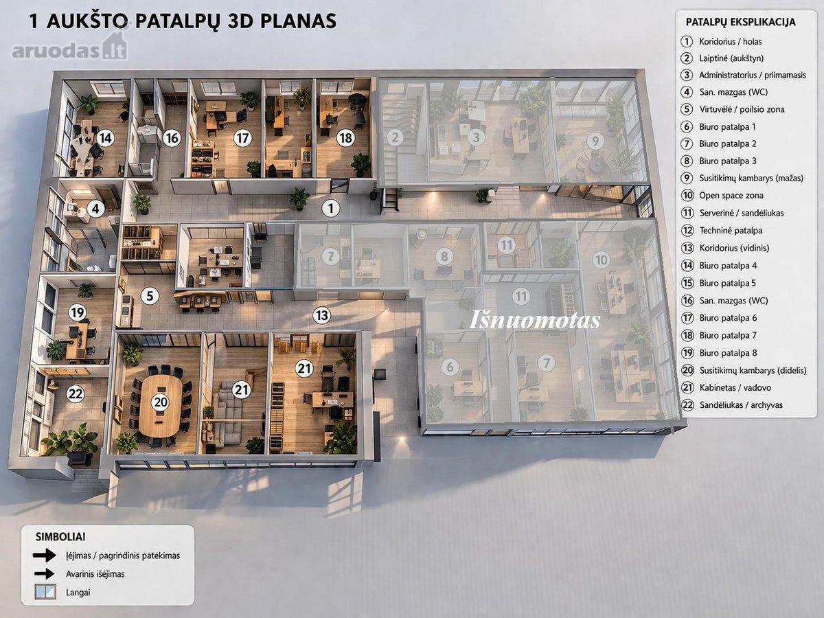 Parduodama Administracinio Pasta To Dalis - nuotraukos Nr. 4