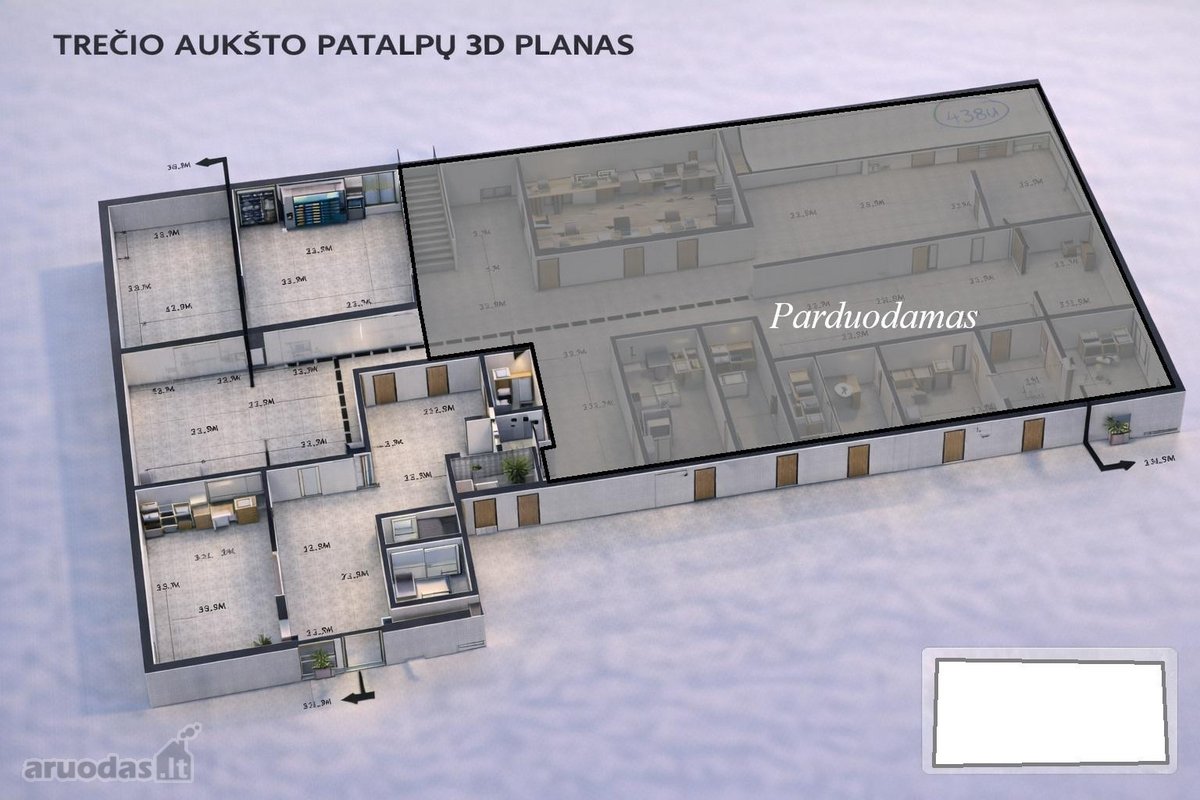 Parduodama Administracinio Pasta To Dalis - nuotraukos Nr. 6