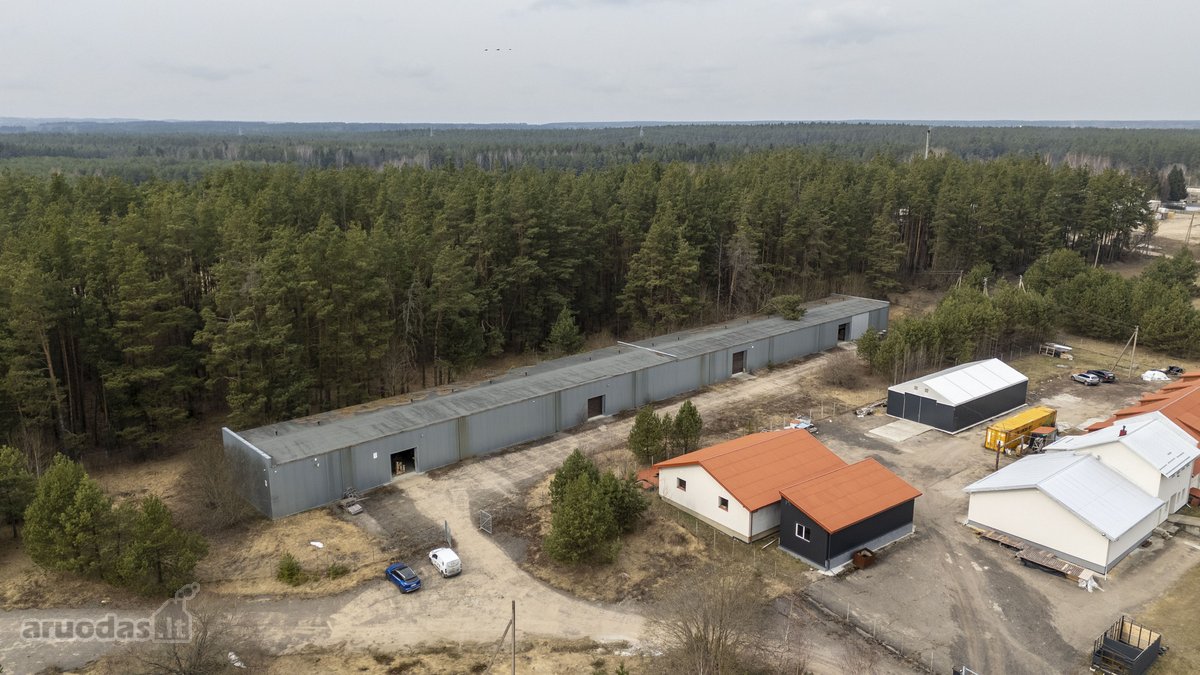 Parduodamas 1453 Kv.m. Sandėliavimo Pastatas