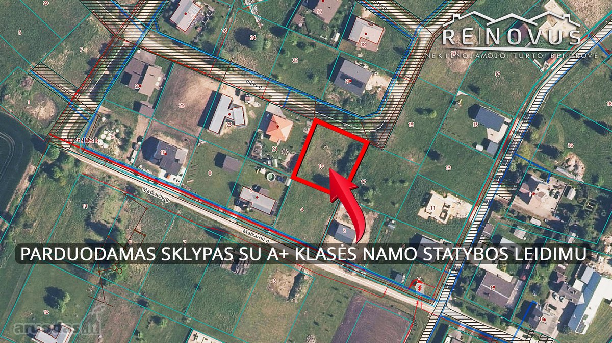 Parduodamas 10.80 arų namų valdos sklypas - nuotraukos Nr. 17