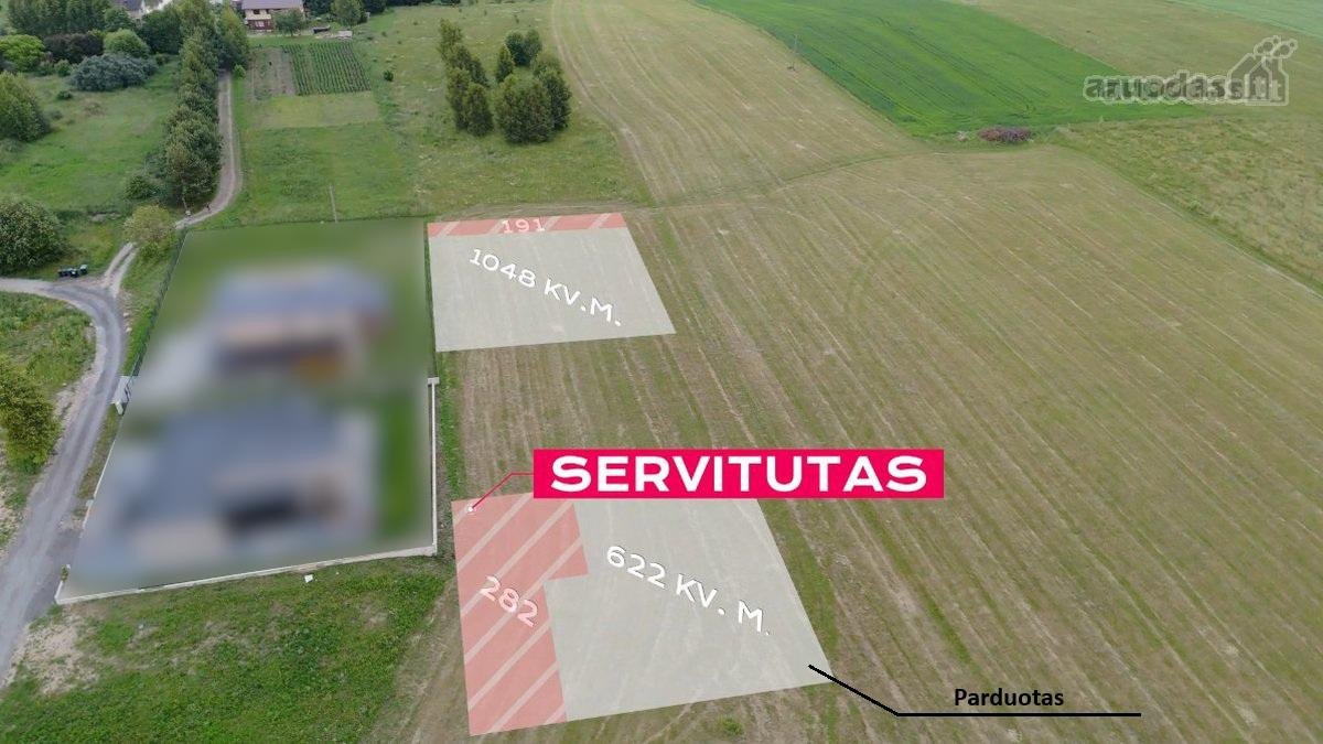 Parduodamas sklypas Kalnėnuose: