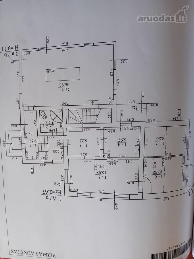Pagiriuose, Melekonių kaimejaukus ,erdvus 164 - nuotraukos Nr. 5