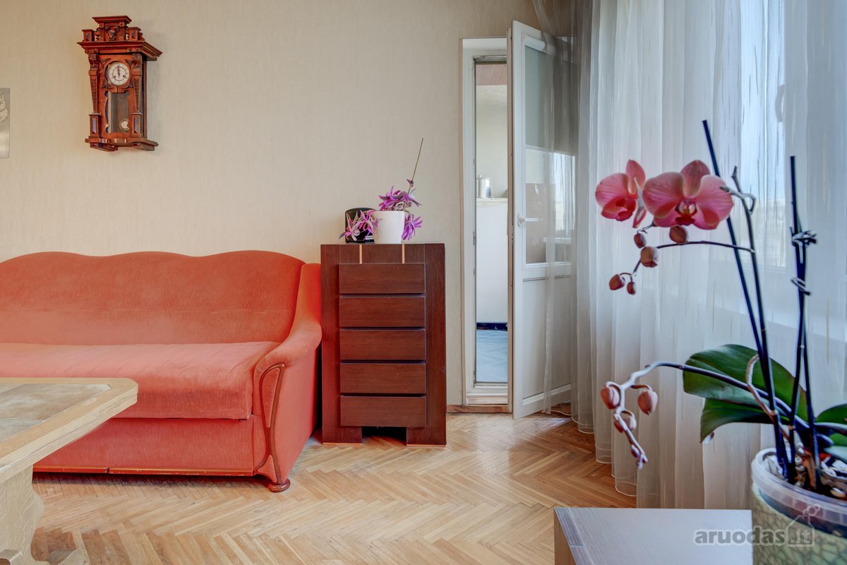 Parduodamas patogaus išplanavimo 3 kambarių