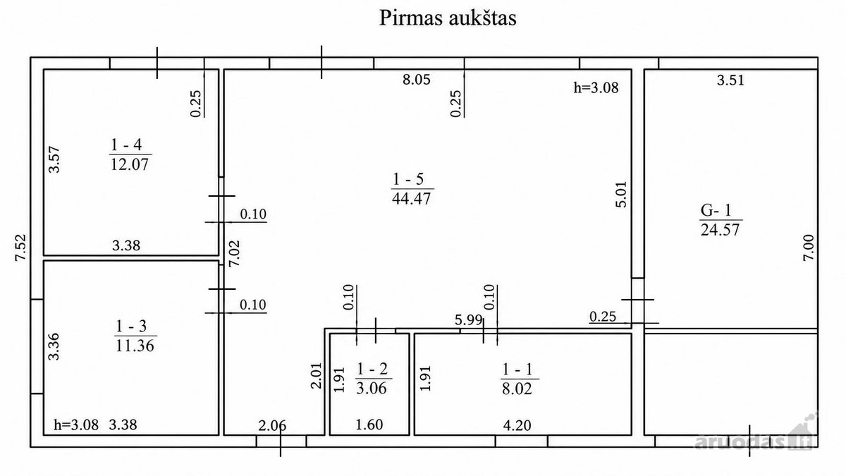 Parduodamas kokybiškai įrengtas namas su - nuotraukos Nr. 34