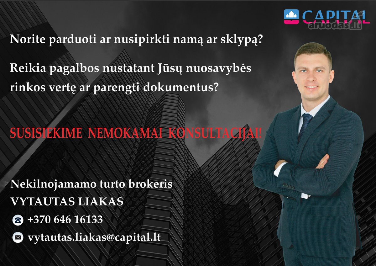 Parduodamas Erdvus Sklypas Miško Apsuptyje Ir - nuotraukos Nr. 16