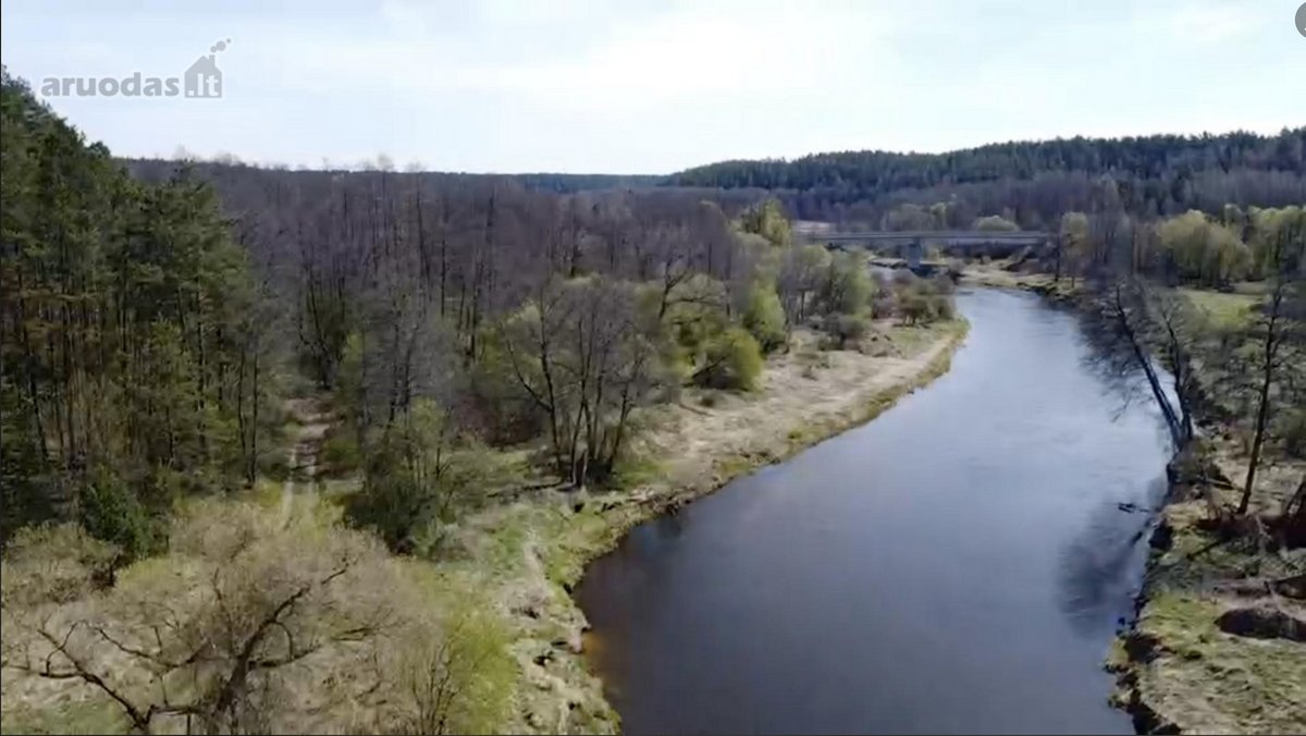 Unikalus sklypas su 200 metrų Merkio pakrante.  - nuotraukos Nr. 2