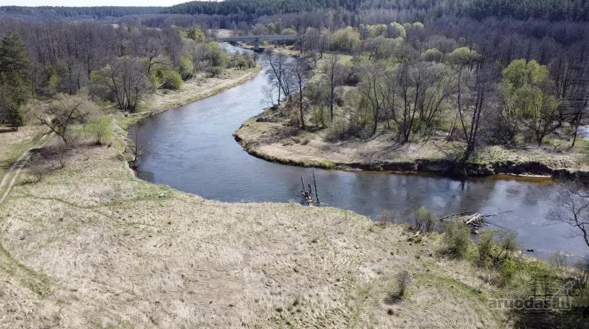 Unikalus sklypas su 200 metrų Merkio pakrante.  - nuotraukos Nr. 3