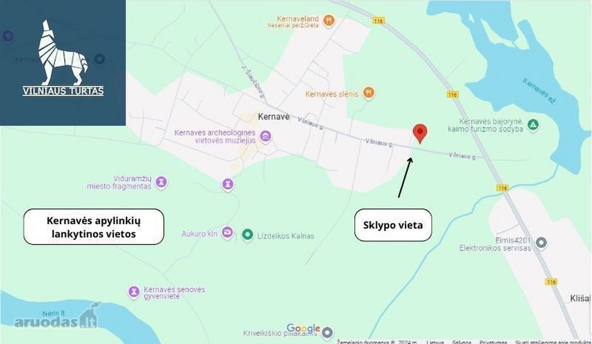 Erdvus 56.91 Arų Sklypas Kernavėje Su - nuotraukos Nr. 9