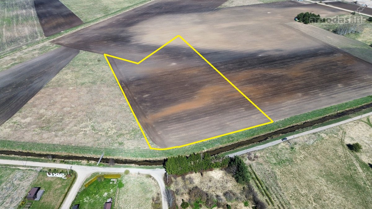 Rudaminos mstl. parduodamas 1,97 ha žemės