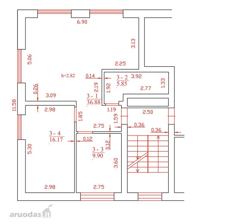 Modernus, Šviesus Ir Erdvus Naujai Įrengtas 3 - nuotraukos Nr. 16