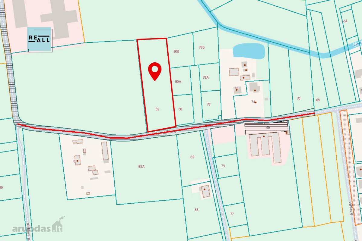 Parduodamas 74,6 A Sklypas Panevėžio R., - nuotraukos Nr. 4