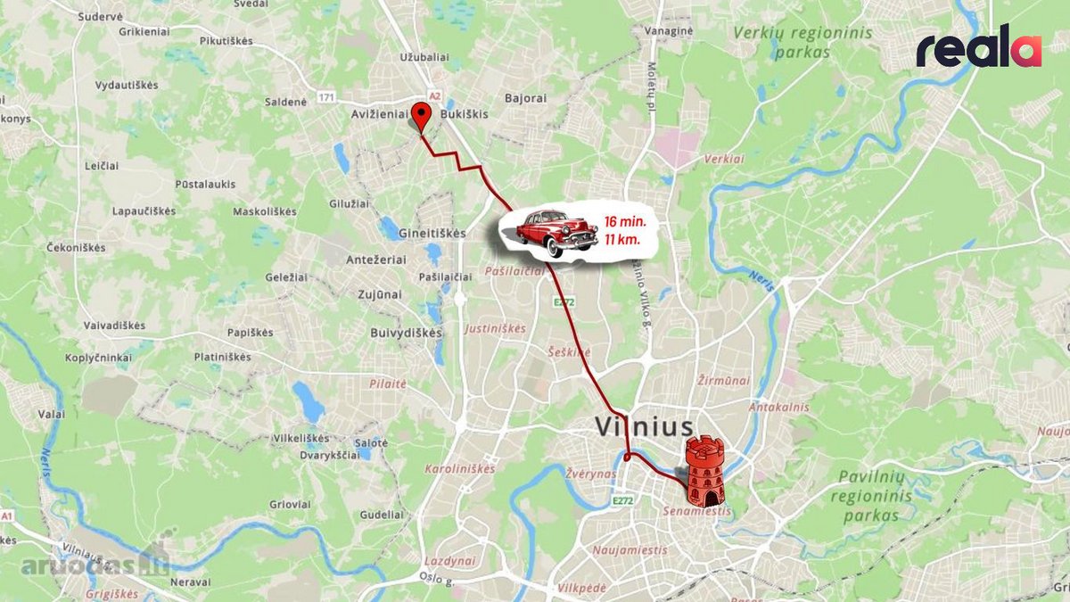 Privati šeimos rezidencija Tarandėje – erdvė - nuotraukos Nr. 36