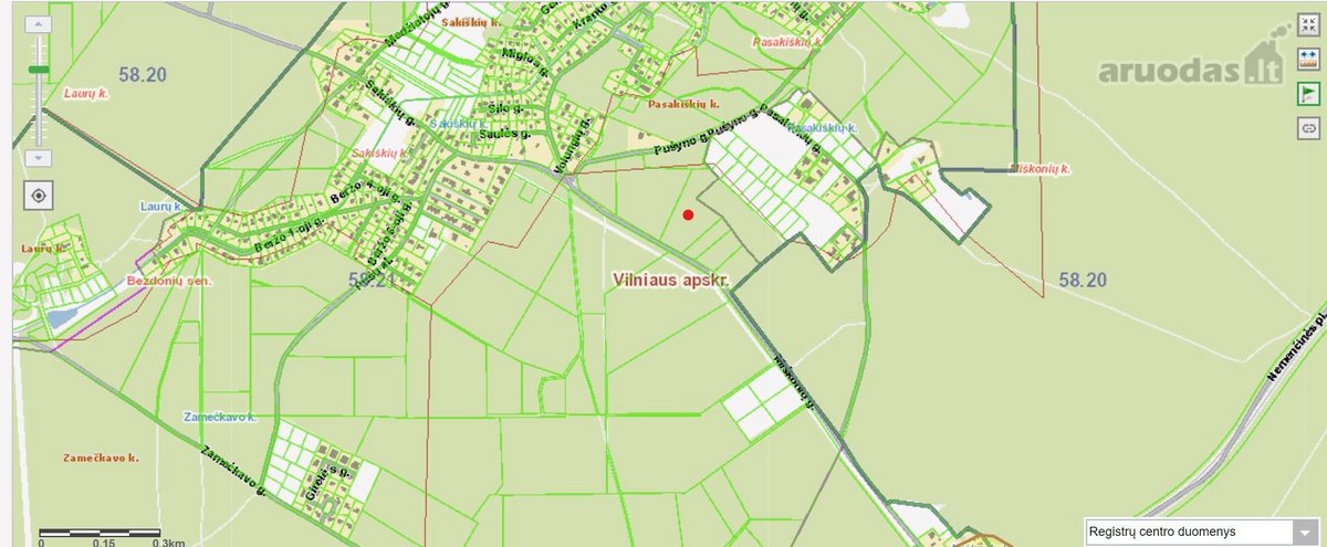 Parduodamas 1,68 ha sklypas. Teritorijoje yra - nuotraukos Nr. 3