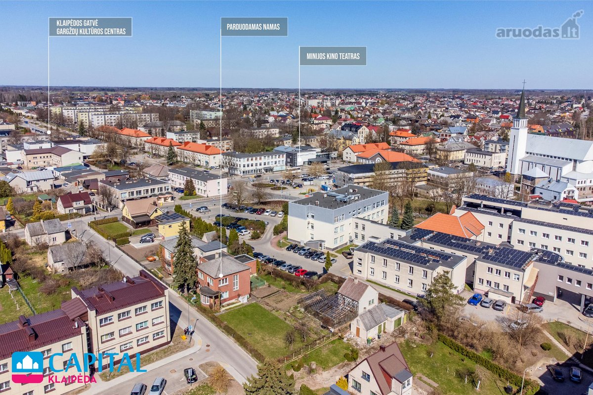Išskirtinės architektūros namas Gargžduose su - nuotraukos Nr. 40