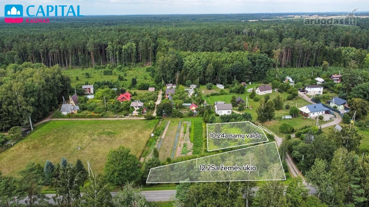 Parduodami Du Sklypai 10.24 Aro Namų Valdos