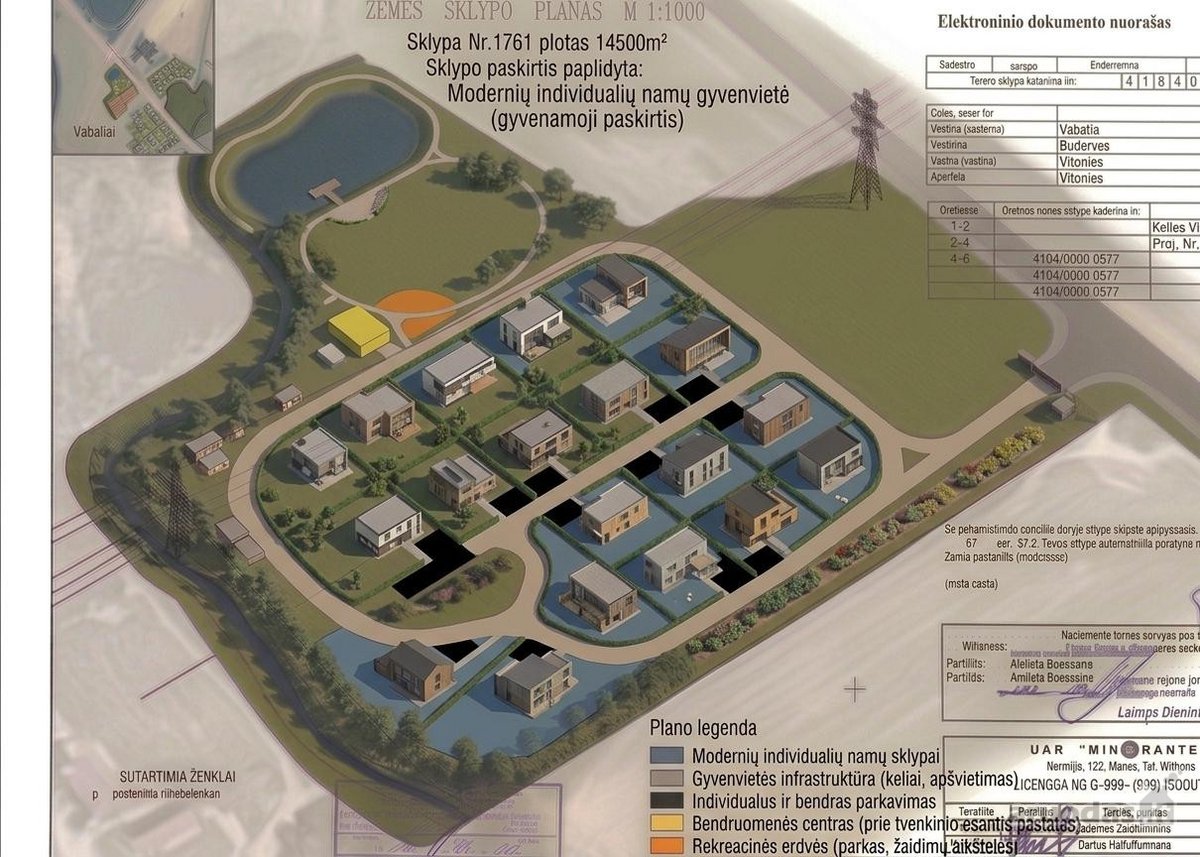 Investicinis žemės sklypas 1.42 ha šalia A2 - nuotraukos Nr. 8
