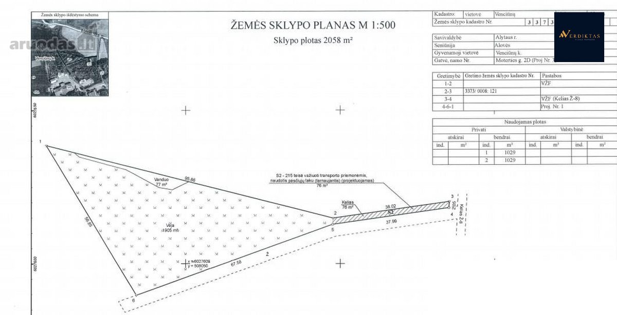Parduodamas Trijų Namų Valdos Sklypų Masyvas. - nuotraukos Nr. 14