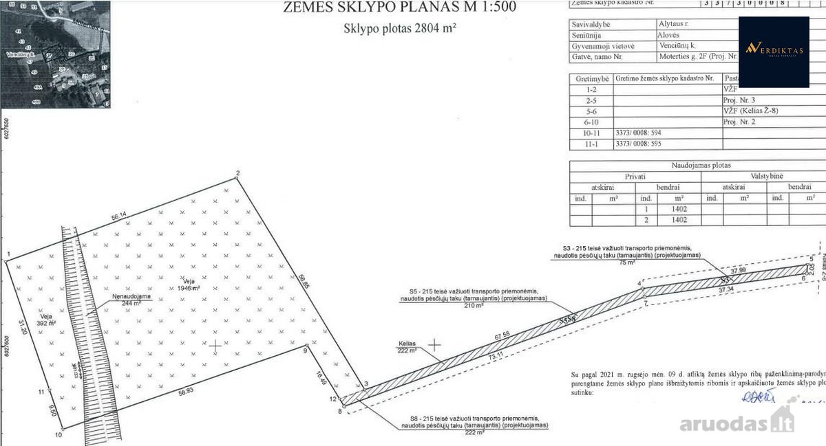 Parduodamas Trijų Namų Valdos Sklypų Masyvas. - nuotraukos Nr. 16