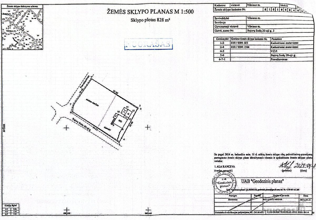 Parduodamas 8.28 aro žemės sklypas 89.88 kv. - nuotraukos Nr. 23