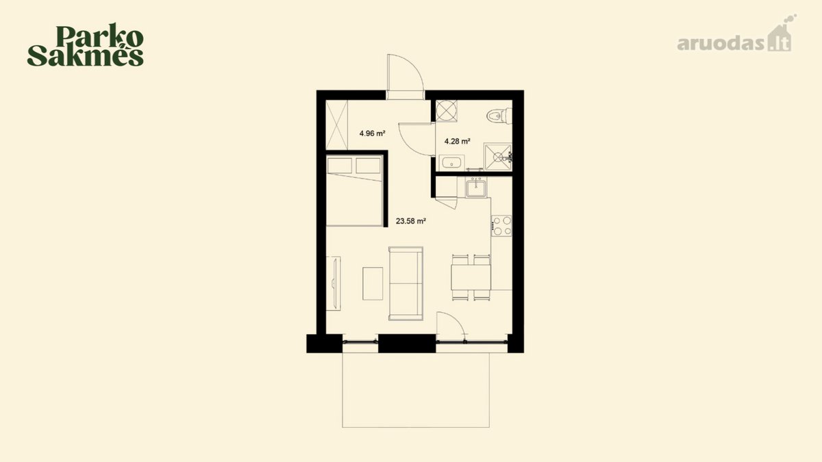 Projektinis buto numeris: Prs B1-11 - nuotraukos Nr. 3