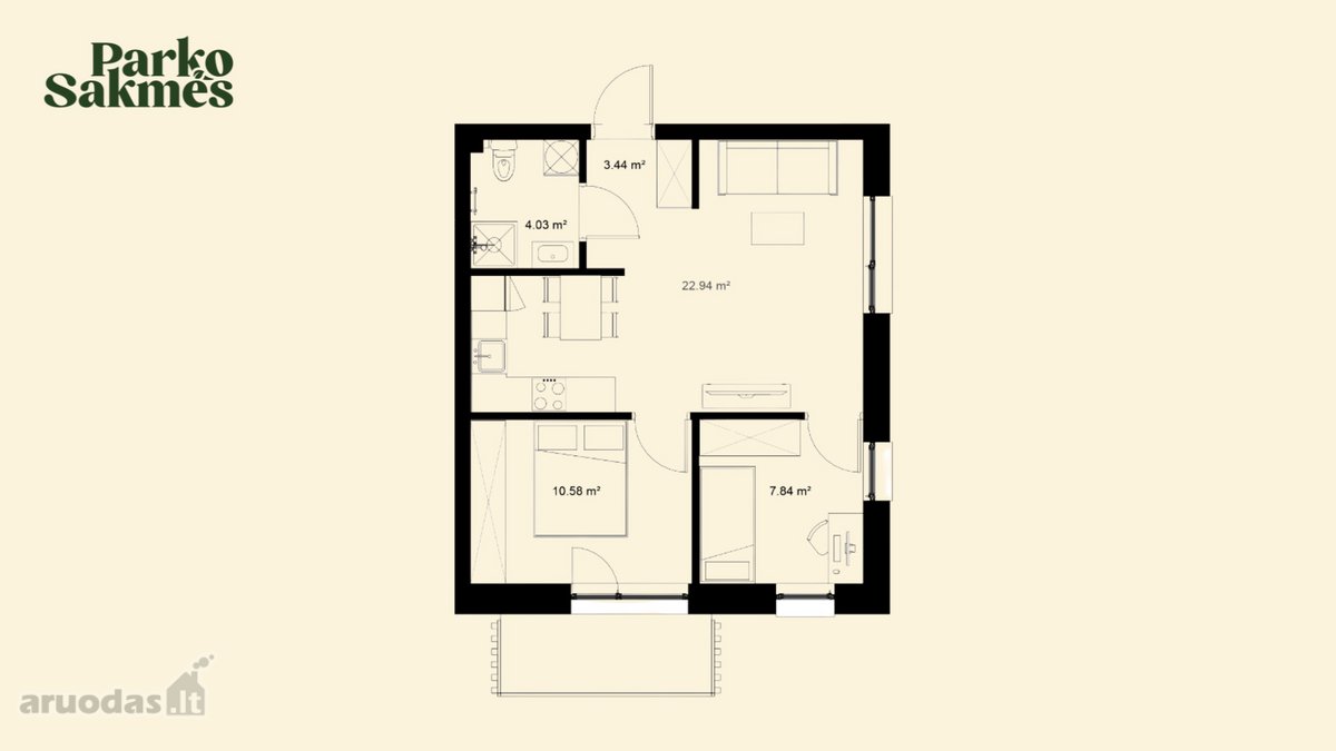 Projektinis buto numeris: Prs B6-5 - nuotraukos Nr. 2