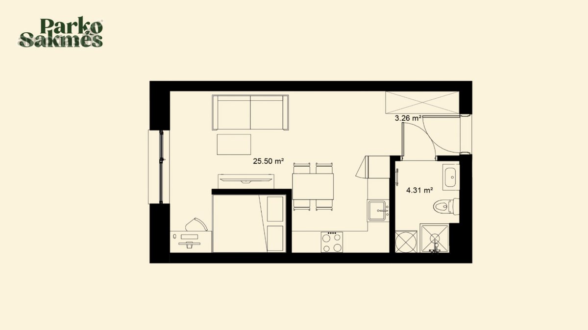 Projektinis buto numeris: Prs B2-16 - nuotraukos Nr. 3