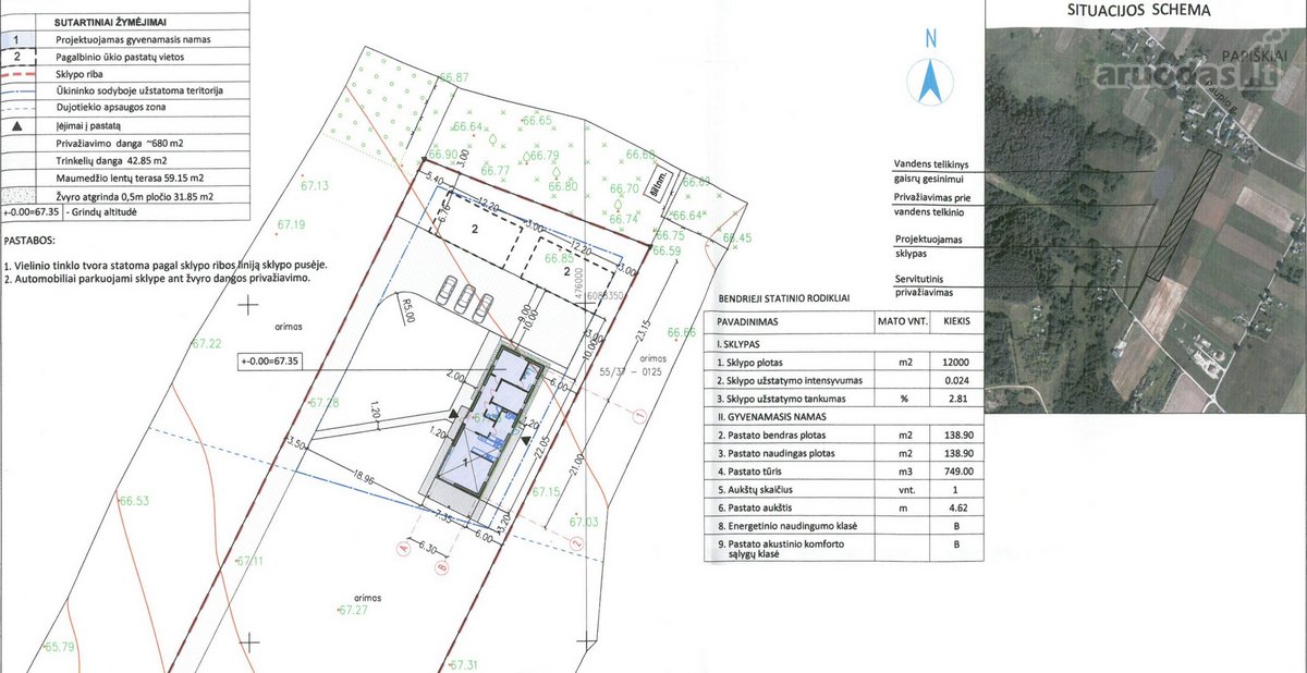 Ūkininko Sodyba Su Projektu Ir Statybos Leidimu - nuotraukos Nr. 5