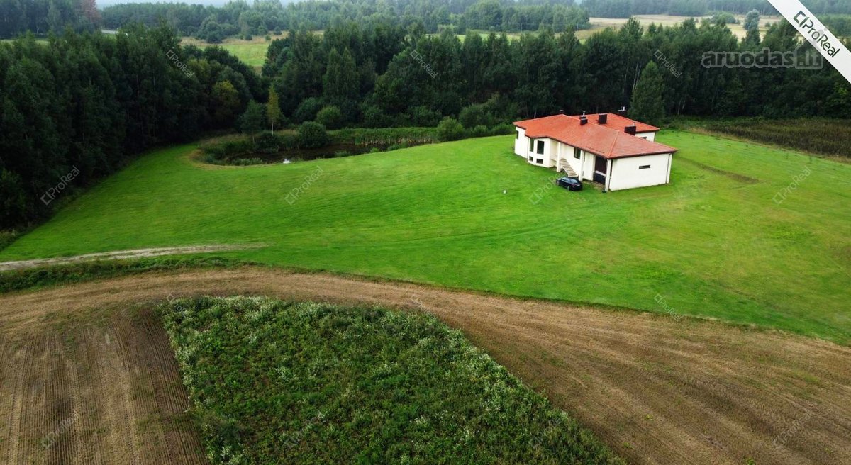 Gyvenamasis namas su erdviu sklypu ir nuosavu 