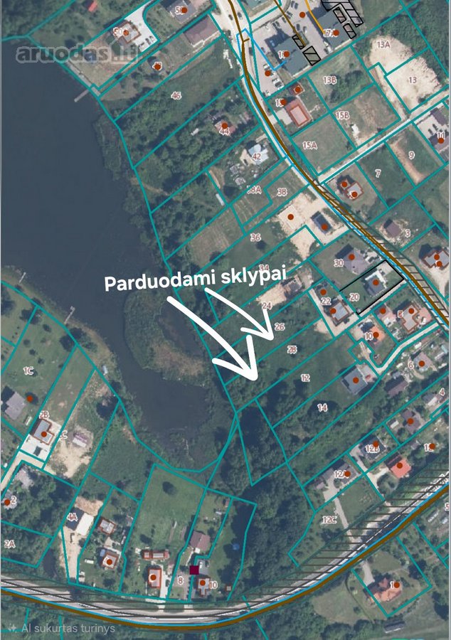 ? Parduodami 2 Sklypai Po 16 Arų Prie Ežero – - nuotraukos Nr. 11