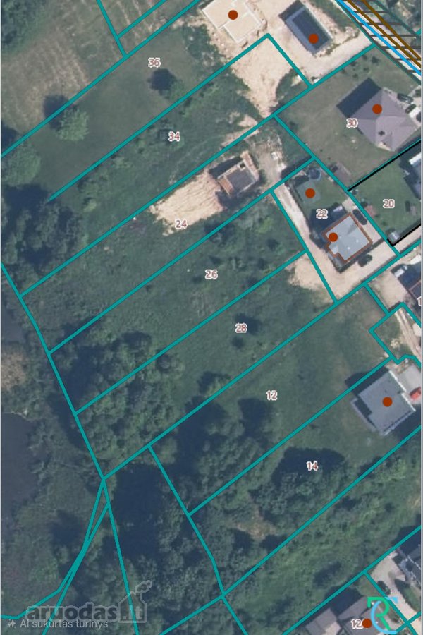 ? Parduodami 2 Sklypai Po 16 Arų Prie Ežero – - nuotraukos Nr. 12