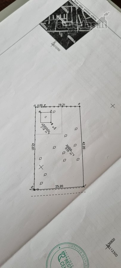 Parduodamas sodo sklypas su sodo nameliu, - nuotraukos Nr. 7
