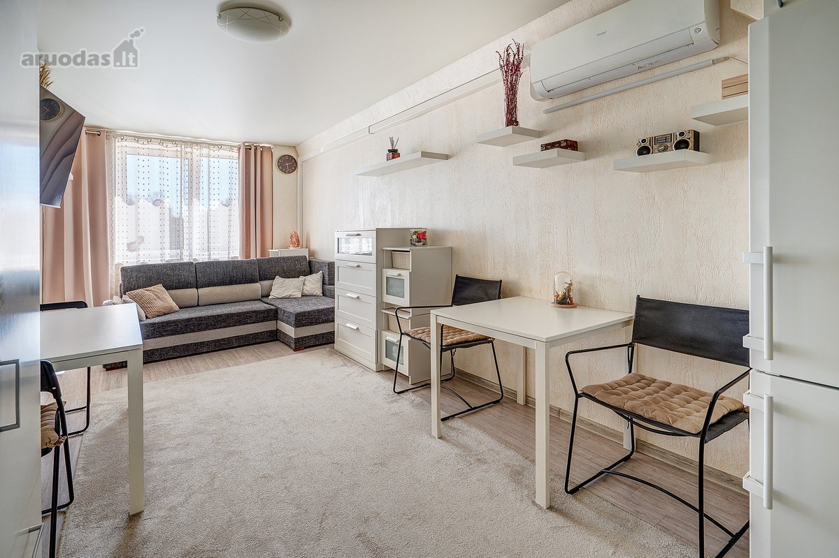 Parduodamas jaukus 1 kambario butas (28,21 m2 - nuotraukos Nr. 8