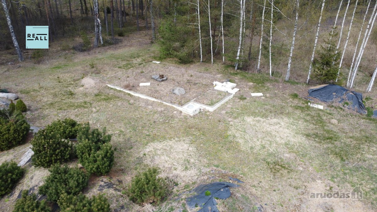 Parduodamas Namų Valdos Sklypas Su Pamatais - nuotraukos Nr. 3