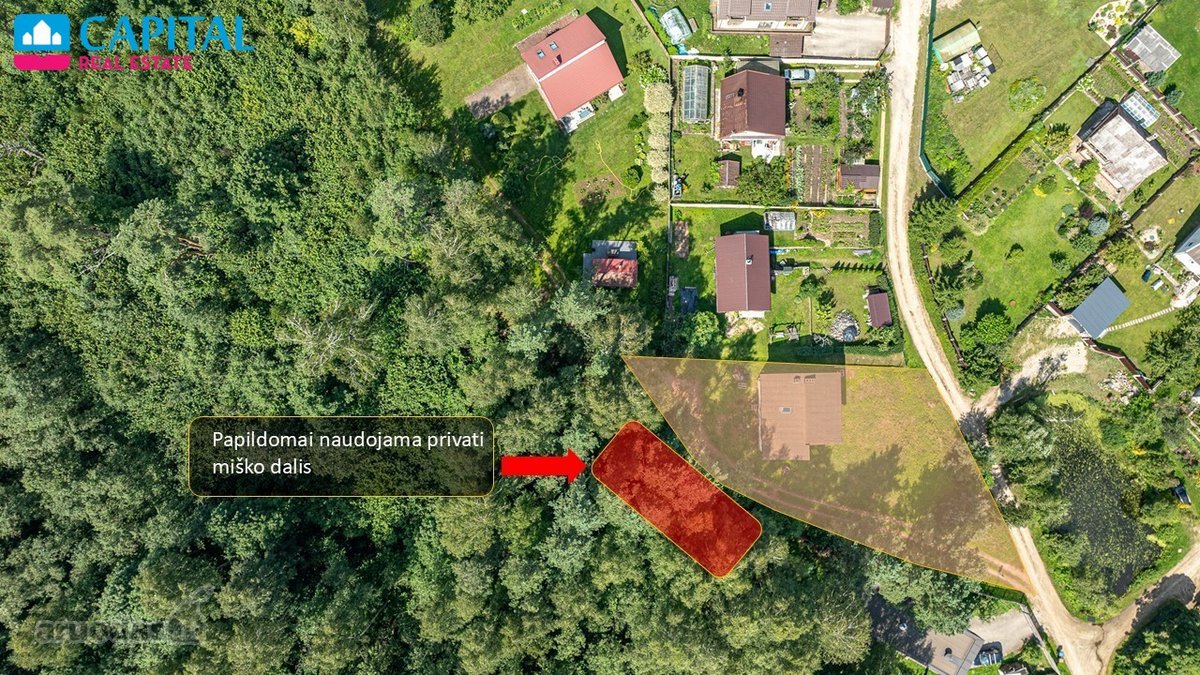 Parduodamas Erdvus Namas Su Nuosavu Pušynu - nuotraukos Nr. 9