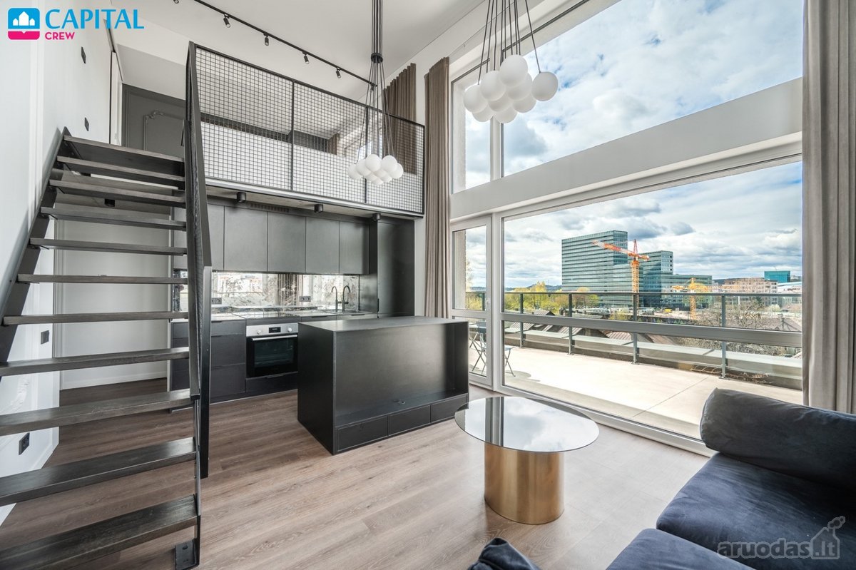 Išnuomojami dizainerio įrengti apartamentai